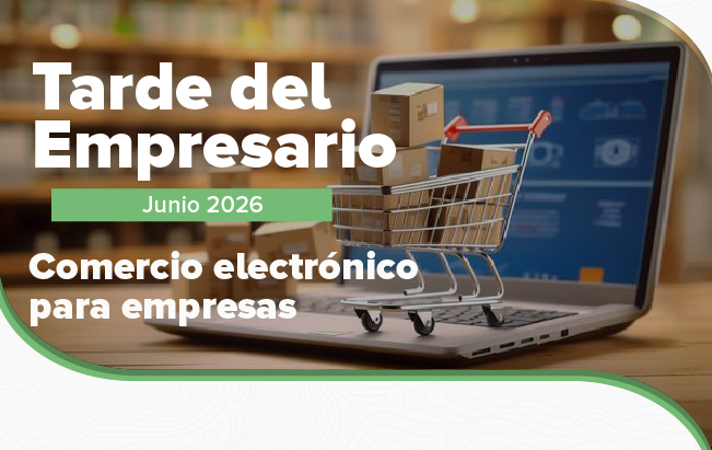Portátil con un carrito de compras encima que contiene unas cajas