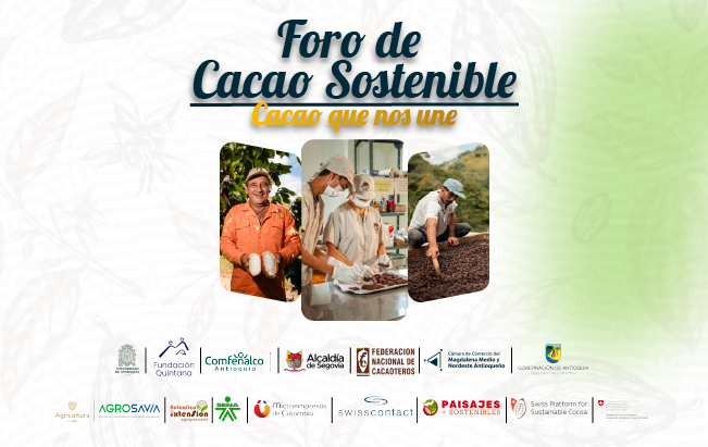 Cacaoteros sonriendo